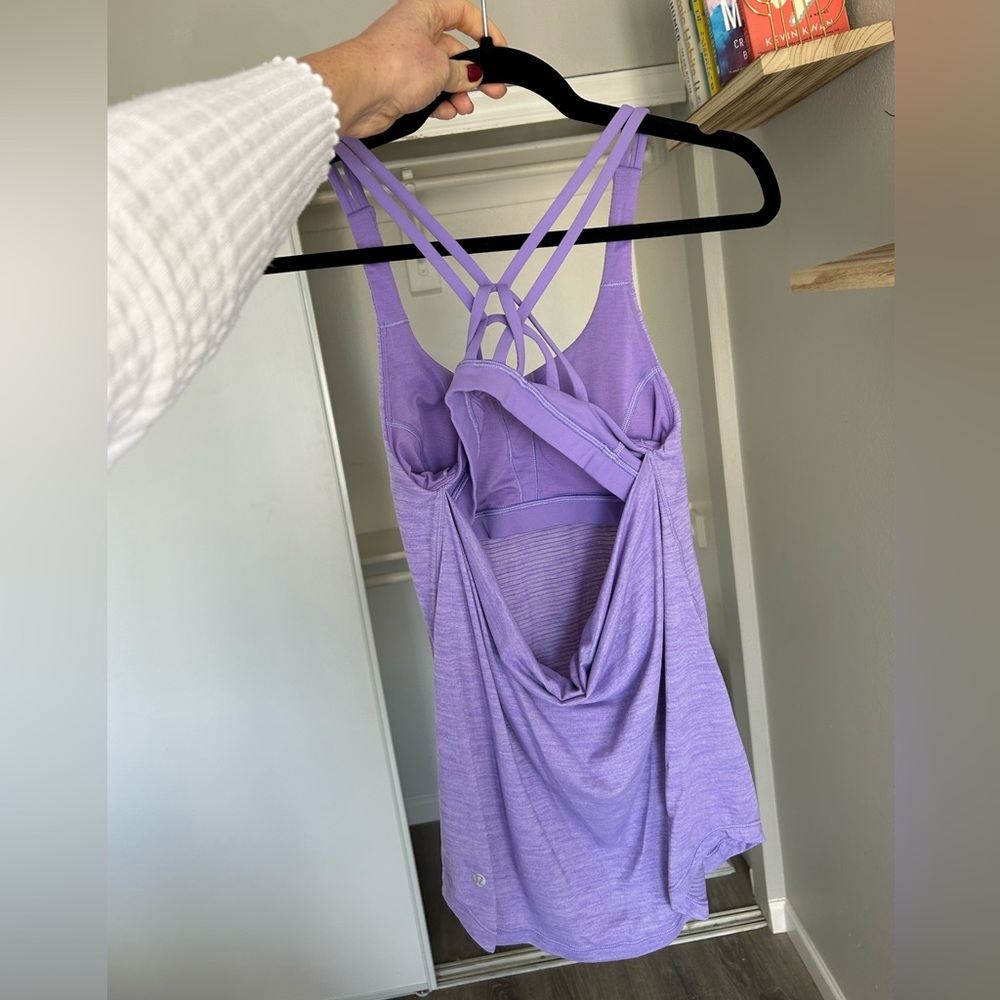 Lululemon Open-Back Bra Tank